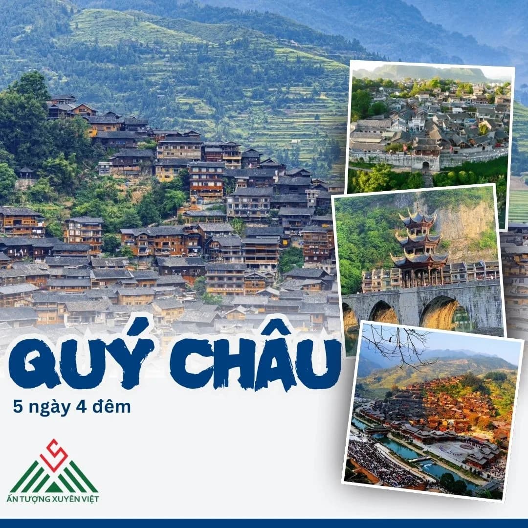 QUÝ DƯƠNG – THANH NHAM CỔ TRẤN - TIỂU THẤT KHỐNG - TRẤN VIỄN CỔ THÀNH - THIÊN HỘ MIÊU TRẠI (BAY CHARTER GY)