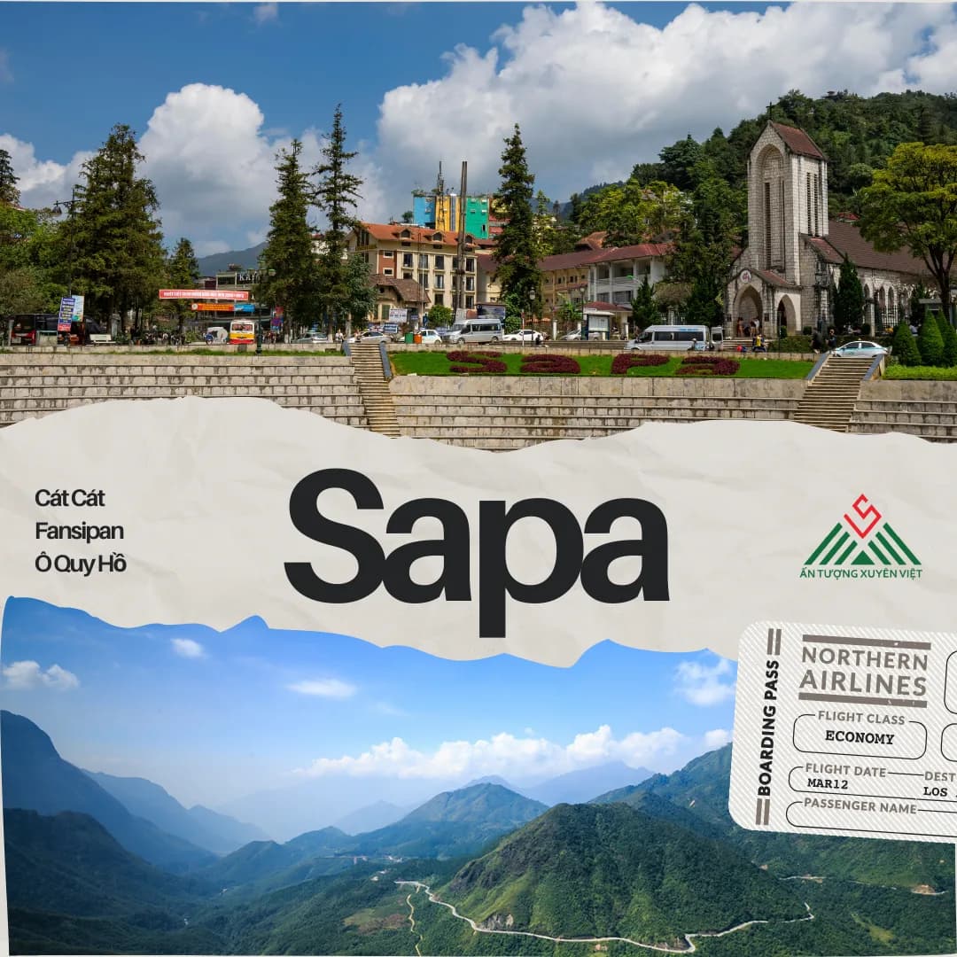 Sapa - Cát Cát - Fansipan - Cổng trời Ô Quy Hồ